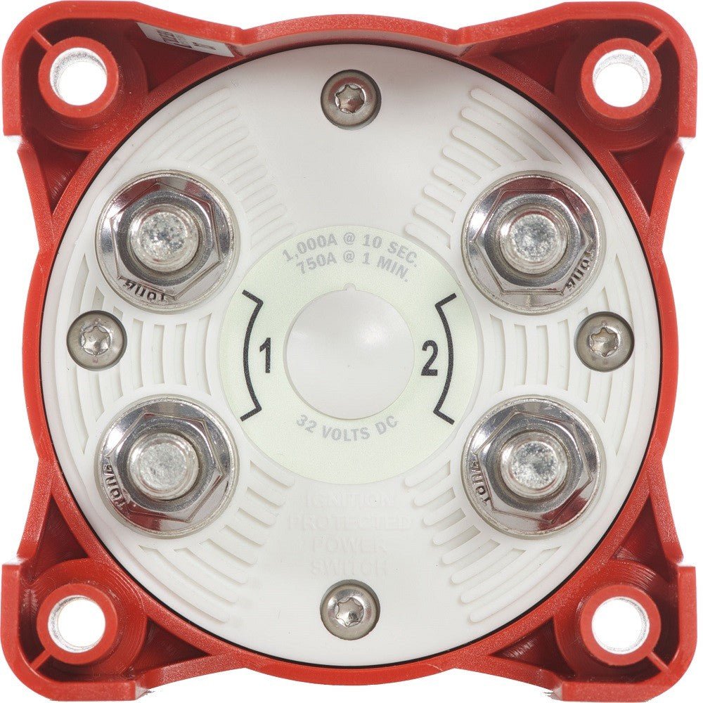 ΕΠΙΛΟΓΕΑΣ BLUE SEA E - SERIES ON - OFF ΔΙΠΛΟΣ 350Α 5510E - για σκάφη αναψυχής - Ναυτιλιακός εξοπλισμός - Stefanou Marine