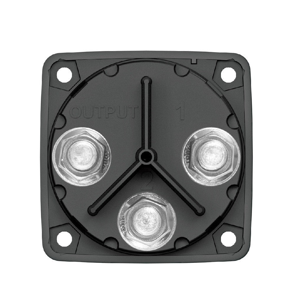 ΕΠΙΛΟΓΕΑΣ BLUE SEA MINI 1 - 2 - BOTH 300A ΜΑΥΡΟΣ 6007200 - για σκάφη αναψυχής - Ναυτιλιακός εξοπλισμός - Stefanou Marine