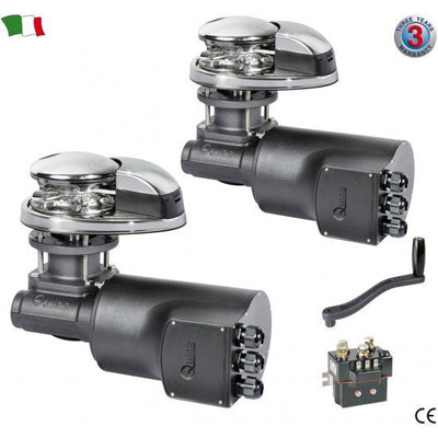 ΕΡΓΑΤΗΣ ΑΓΚΥΡΑΣ QUICK PRINCE DP2 12V 700/1000 - για σκάφη αναψυχής - Ναυτιλιακός εξοπλισμός - Stefanou Marine