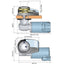 ΕΡΓΑΤΗΣ QUICK DYLAN DH4 2000W - 24V 12mm - για σκάφη αναψυχής - Ναυτιλιακός εξοπλισμός - Stefanou Marine