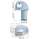 ΕΡΓΑΤΗΣ QUICK EAGLE E1 500W - 12V 06mm DRUM FSE00512D006A00 - για σκάφη αναψυχής - Ναυτιλιακός εξοπλισμός - Stefanou Marine