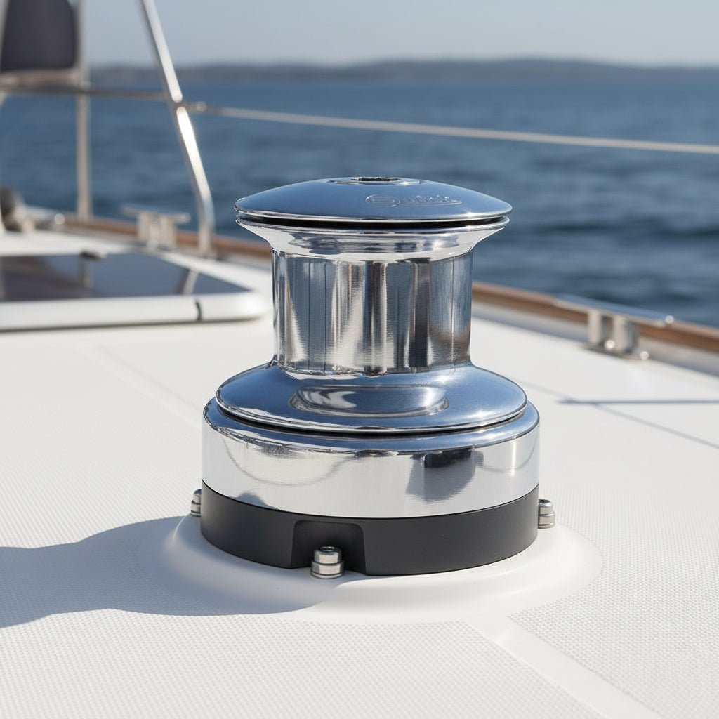 ΕΡΓΑΤΗΣ ΣΧΟΙΝΙΟΥ QUICK TOTEM TM3 800W - Ø130 - για σκάφη αναψυχής - Ναυτιλιακός εξοπλισμός - Stefanou Marine
