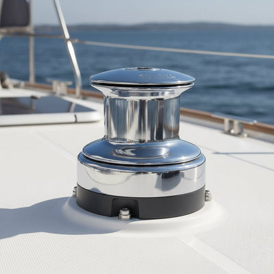 ΕΡΓΑΤΗΣ ΣΧΟΙΝΙΟΥ QUICK TOTEM TM3 800W - Ø130 - για σκάφη αναψυχής - Ναυτιλιακός εξοπλισμός - Stefanou Marine