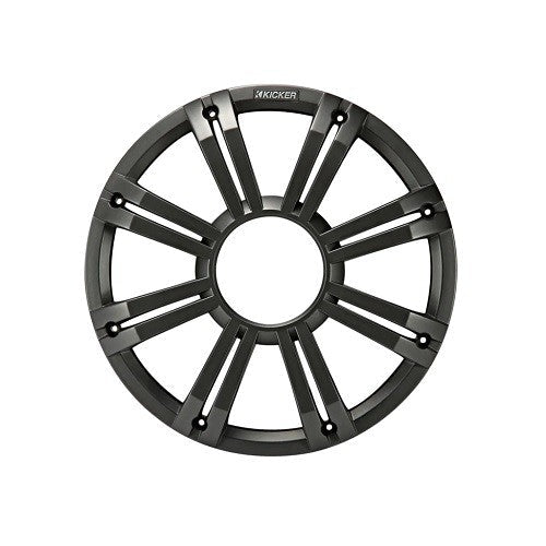 ΓΡΙΛΛΙΑ SUBWOOFER 10in - 250mm KICKER LED ΑΝΘΡΑΚΙ - για σκάφη αναψυχής - Ναυτιλιακός εξοπλισμός - Stefanou Marine