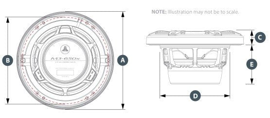 ΗΧΕΙΑ 6.5in - 165 mm JL AUDIO M3 - 650X - S - GW - για σκάφη αναψυχής - Ναυτιλιακός εξοπλισμός - Stefanou Marine