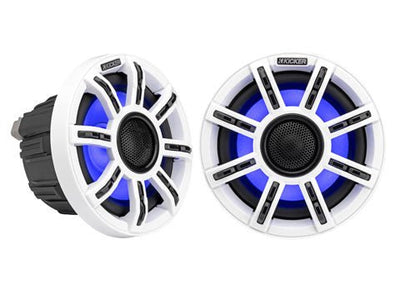 ΗΧΕΙΑ COAXIAL 6.5in - 165mm KICKER KA51MSC65 W&C LED - για σκάφη αναψυχής - Ναυτιλιακός εξοπλισμός - Stefanou Marine
