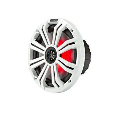 ΗΧΕΙΑ COAXIAL 8in - 200mm KICKER 45KM84L W&C LED - για σκάφη αναψυχής - Ναυτιλιακός εξοπλισμός - Stefanou Marine