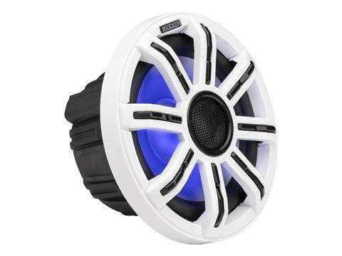 ΗΧΕΙΑ COAXIAL 8in - 200mm KICKER KA51MSC8 W&C LED - για σκάφη αναψυχής - Ναυτιλιακός εξοπλισμός - Stefanou Marine