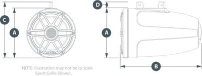 ΗΧΕΙΑ ΠΥΡΓΟΙ 7.7in - 196mm JL AUDIO M6 - 770ETXV3 - GW - S - GWGW - για σκάφη αναψυχής - Ναυτιλιακός εξοπλισμός - Stefanou Marine