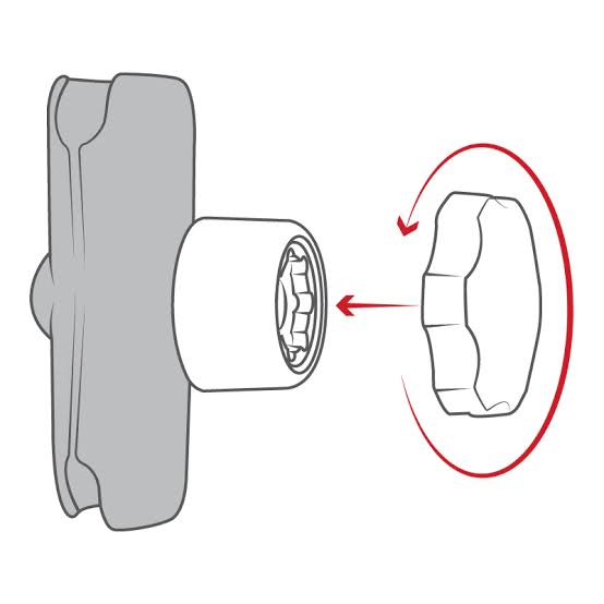 Ram 1,5” Κλειδαριά Με Pin-Lock