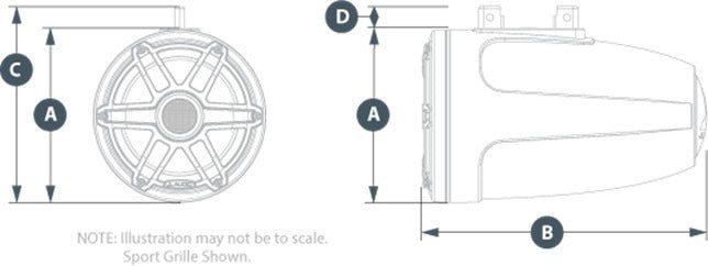 ΗΧΕΙΑ ΠΥΡΓΟΙ 8.8in-224mm JL AUDIO M6-880ETXV3-GW-C-GWGW