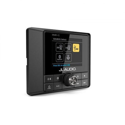 JL AUDIO MMR - 40 ΕΝΣΥΡΜΑΤΟ ΧΕΙΡΙΣΤΗΡΙΟ ΔΙΚΤΥΟΥ NMEA2000 ΜΕ ΟΘΟΝΗ LCD - για σκάφη αναψυχής - Ναυτιλιακός εξοπλισμός - Stefanou Marine