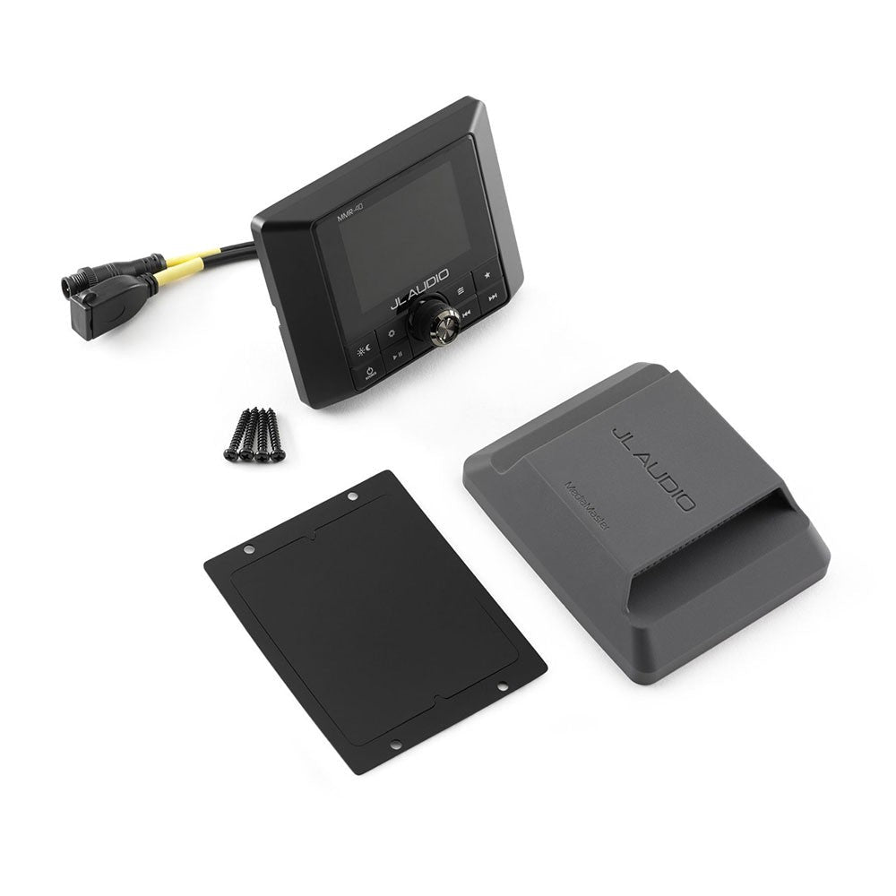 JL AUDIO MMR - 40 ΕΝΣΥΡΜΑΤΟ ΧΕΙΡΙΣΤΗΡΙΟ ΔΙΚΤΥΟΥ NMEA2000 ΜΕ ΟΘΟΝΗ LCD - για σκάφη αναψυχής - Ναυτιλιακός εξοπλισμός - Stefanou Marine