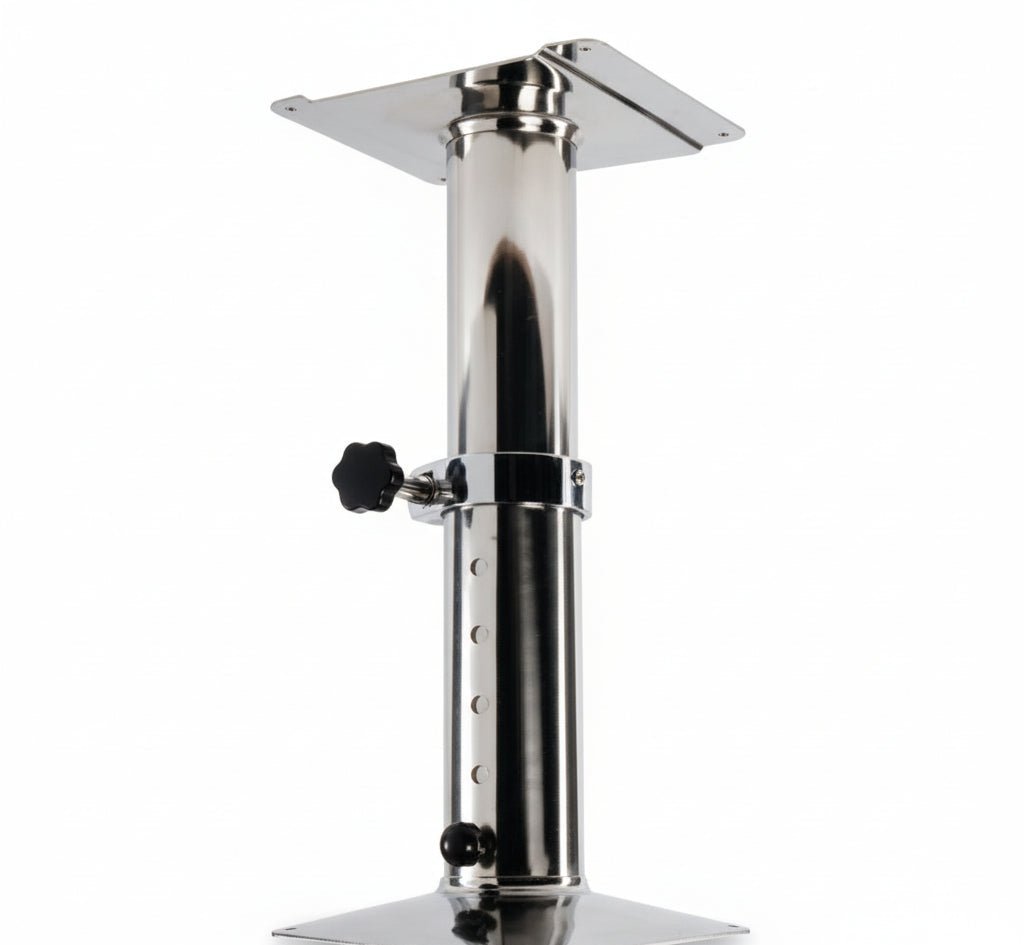 ΚΟΛΩΝΑ ΤΡΑΠ/ΚΑΘΙΣ. ΤΗΛ. 54/72cm INOX - για σκάφη αναψυχής - Ναυτιλιακός εξοπλισμός - Stefanou Marine
