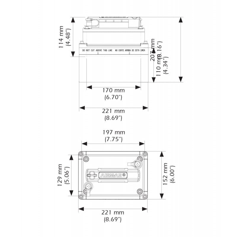 Μάτι Βυθόμετρου  Airmar TM260