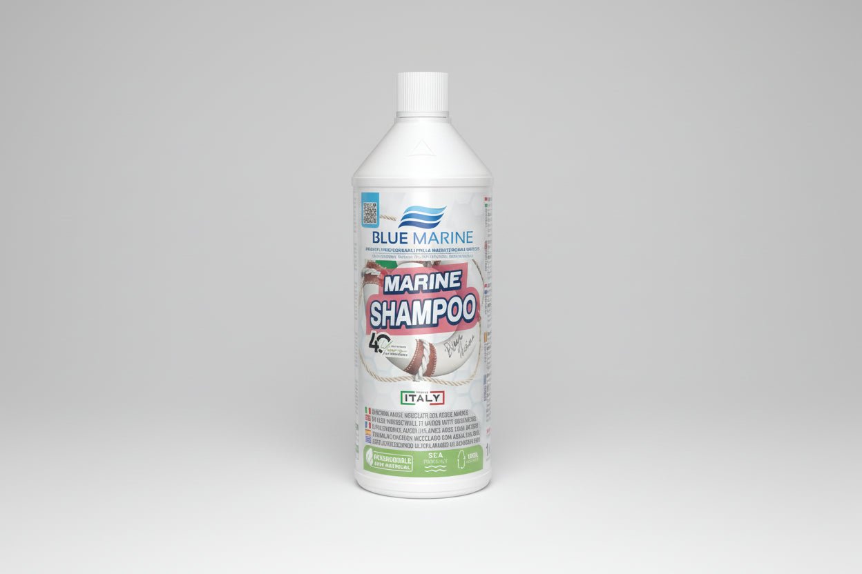 MARINE SHAMPOO – ΣΥΜΠΥΚΝΩΜΕΝΟ ΚΑΘΑΡΙΣΤΙΚΟ ΕΥΡΕΙΑΣ ΧΡΗΣΗΣ ΓΙΑ ΦΟΥΣΚΩΤΑ - ΠΟΛΥΕΣΤΕΡΙΚΑ - για σκάφη αναψυχής - Ναυτιλιακός εξοπλισμός - Stefanou Marine
