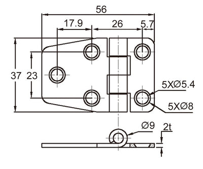 ΜΕΝΤΕΣΕΔΕΣ ΙΝΟΧ– AISI316 ΜΕ ΚΑΠΑΚΙ - για σκάφη αναψυχής - Ναυτιλιακός εξοπλισμός - Stefanou Marine