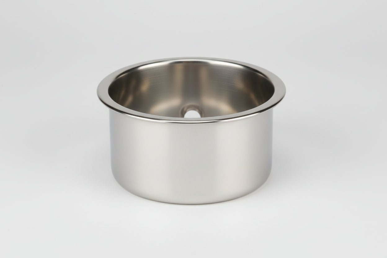 ΝΕΡΟΧΥΤΗΣ ΣΤΡΟΓΓΥΛΟΣ INOX Φ260mm - για σκάφη αναψυχής - Ναυτιλιακός εξοπλισμός - Stefanou Marine