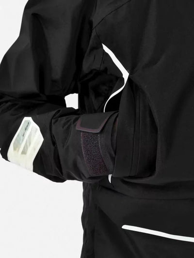 Νιτσεράδα με κουκούλα Ανδρική Elite Jacket Μαύρο Χρώμα - για σκάφη αναψυχής - Ναυτιλιακός εξοπλισμός - Stefanou Marine