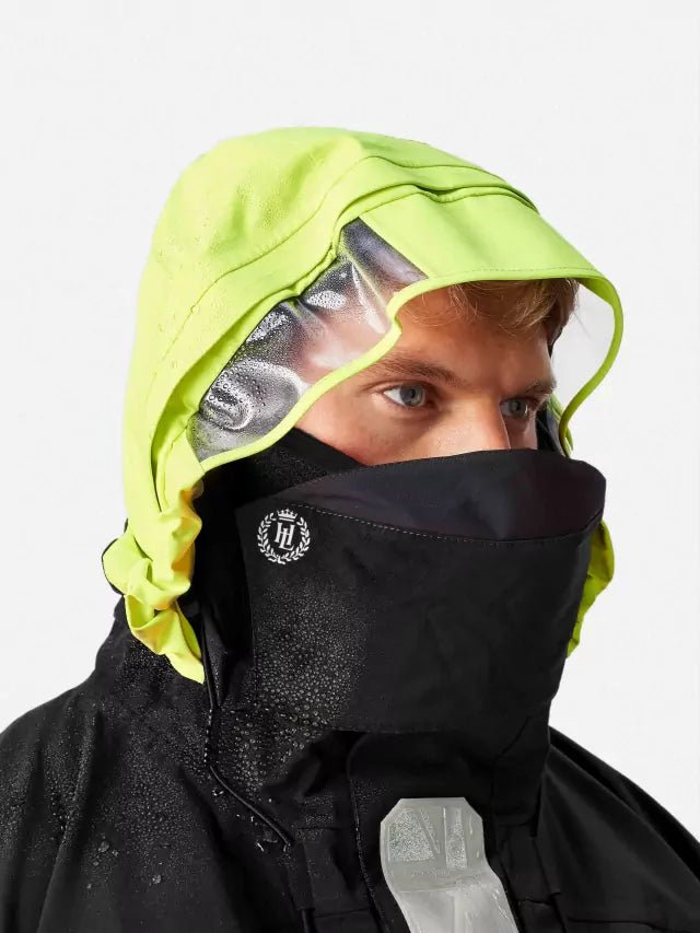 Νιτσεράδα με κουκούλα Ανδρική Elite Jacket Μαύρο Χρώμα - για σκάφη αναψυχής - Ναυτιλιακός εξοπλισμός - Stefanou Marine