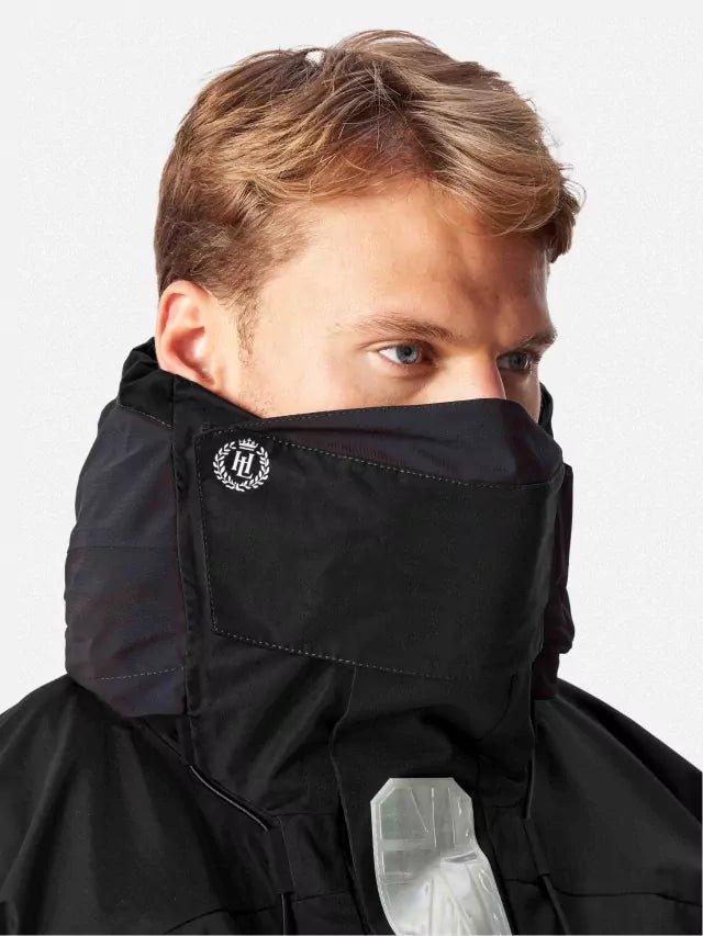Νιτσεράδα με κουκούλα Ανδρική Elite Jacket Μαύρο Χρώμα - για σκάφη αναψυχής - Ναυτιλιακός εξοπλισμός - Stefanou Marine