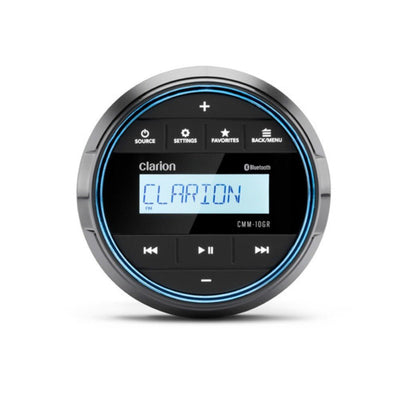ΠΗΓΗ CMM10GR CLARION USB/MP3/WMA BLUETOOTH - για σκάφη αναψυχής - Ναυτιλιακός εξοπλισμός - Stefanou Marine