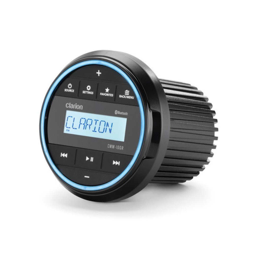 ΠΗΓΗ CMM10GR CLARION USB/MP3/WMA BLUETOOTH - για σκάφη αναψυχής - Ναυτιλιακός εξοπλισμός - Stefanou Marine