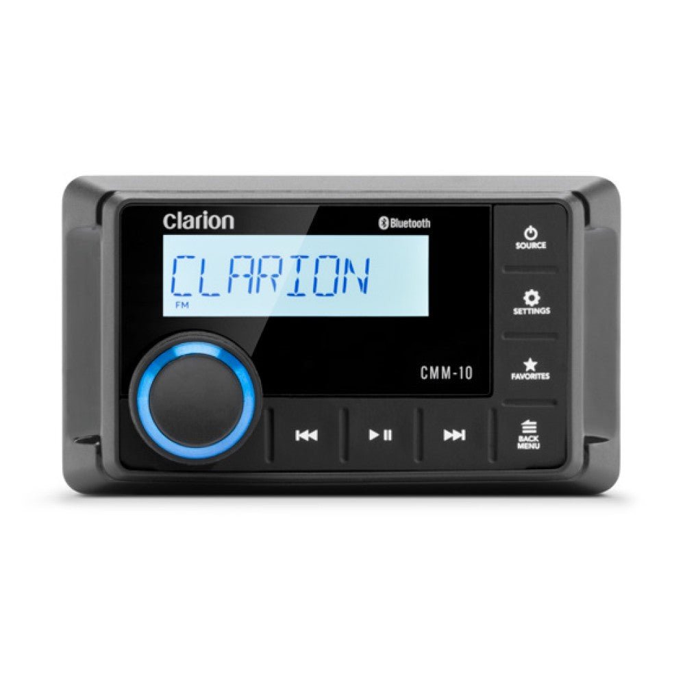 ΠΗΓΗ CMM10i CLARION USB/MP3/WMA BLUETOOTH DAB+ - για σκάφη αναψυχής - Ναυτιλιακός εξοπλισμός - Stefanou Marine