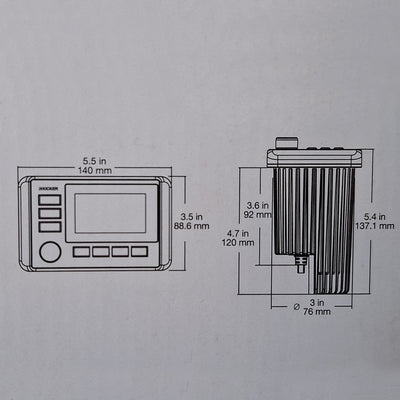 ΠΗΓΗ MEDIA CENTER KMC4 KICKER - για σκάφη αναψυχής - Ναυτιλιακός εξοπλισμός - Stefanou Marine