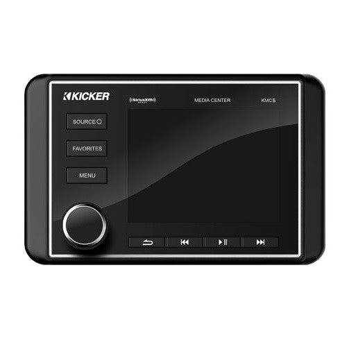 ΠΗΓΗ MEDIA CENTER KMC5 KICKER - για σκάφη αναψυχής - Ναυτιλιακός εξοπλισμός - Stefanou Marine