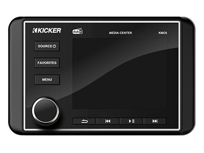 ΠΗΓΗ MEDIA CENTER KMC6 KICKER - για σκάφη αναψυχής - Ναυτιλιακός εξοπλισμός - Stefanou Marine