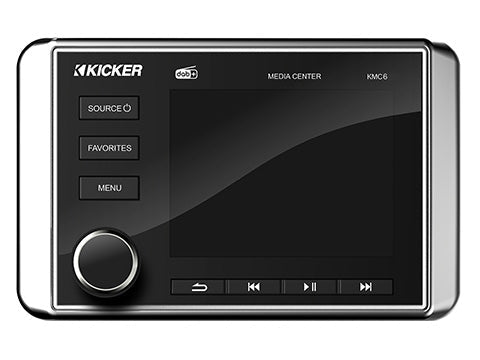 ΠΗΓΗ MEDIA CENTER KMC6 KICKER - για σκάφη αναψυχής - Ναυτιλιακός εξοπλισμός - Stefanou Marine