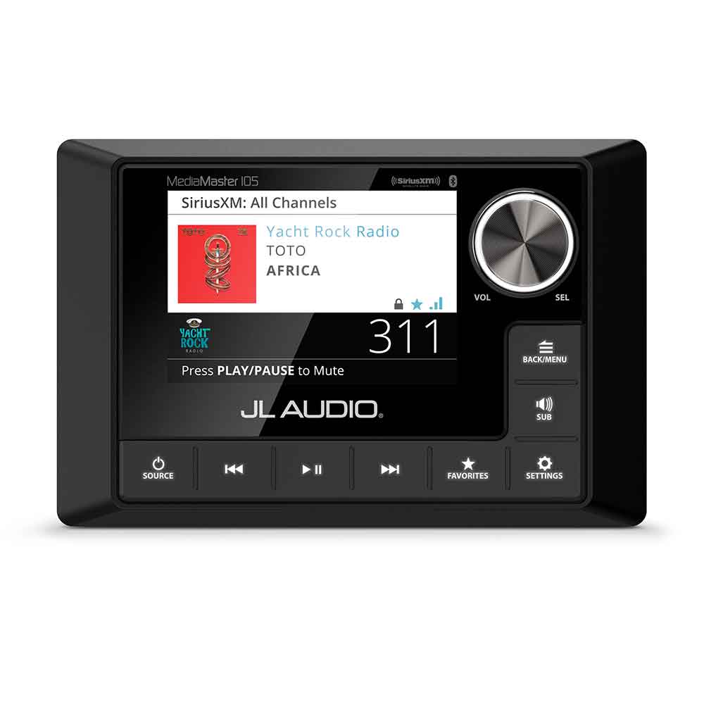 ΠΗΓΗ MEDIA MASTER MM105 USB - BLUETOOTH - LCD ΟΘΟΝΗ 3.5in - για σκάφη αναψυχής - Ναυτιλιακός εξοπλισμός - Stefanou Marine