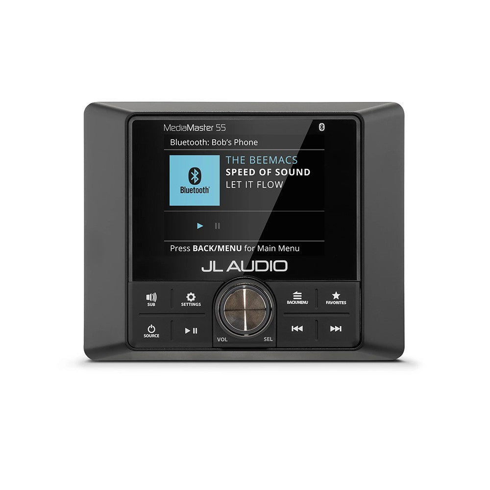 ΠΗΓΗ MEDIA MASTER MM55 JL AUDIO USB - BLUETOOTH - για σκάφη αναψυχής - Ναυτιλιακός εξοπλισμός - Stefanou Marine