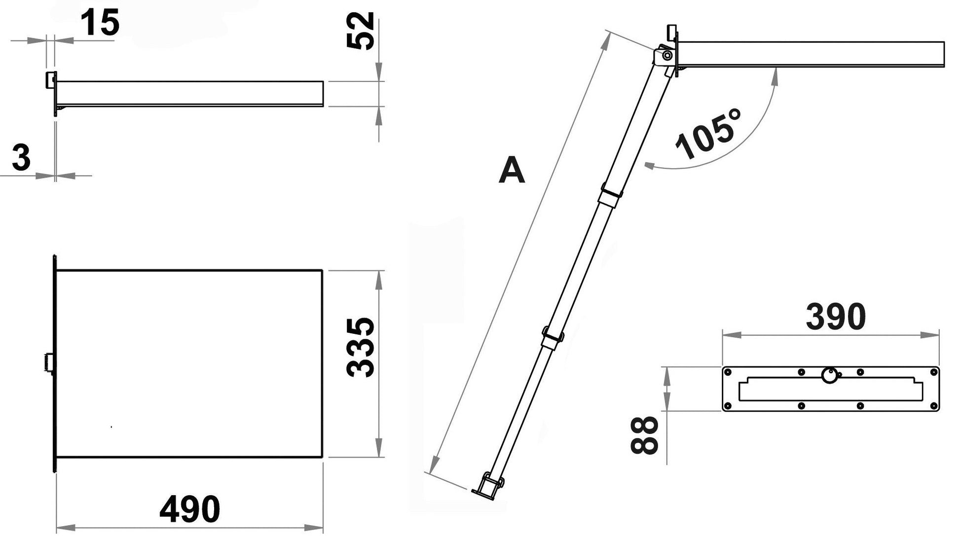 ΣΚΑΛΑ INOX – AISI316 ΠΤΥΣΣΟΜΕΝΗ / ΤΗΛΕΣΚΟΠΙΚΗ / ΧΩΝΕΥΤΗ - για σκάφη αναψυχής - Ναυτιλιακός εξοπλισμός - Stefanou Marine