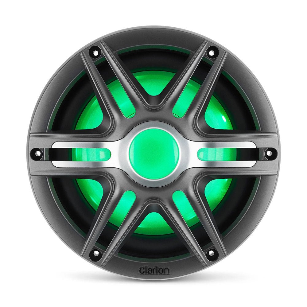 SUBWOOFER 10in - 250mm 4OHM CLARION RGB LED PREMIUM CMSP - 101RGB - 4 - για σκάφη αναψυχής - Ναυτιλιακός εξοπλισμός - Stefanou Marine