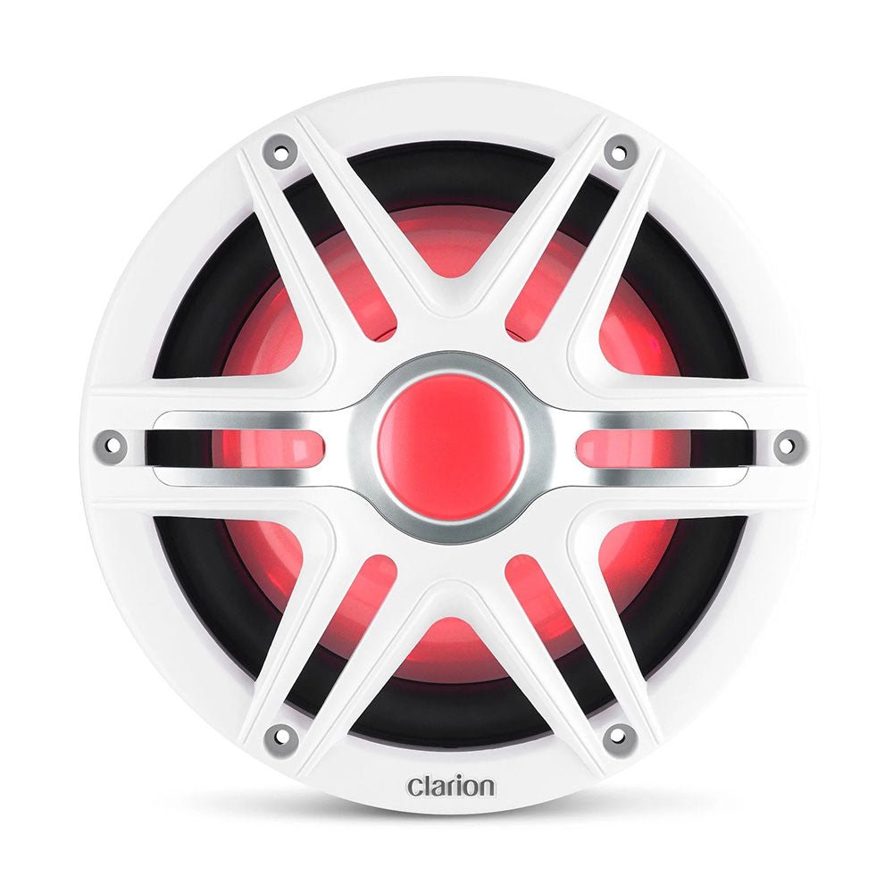 SUBWOOFER 10in - 250mm 4OHM CLARION RGB LED PREMIUM CMSP - 101RGB - 4 - για σκάφη αναψυχής - Ναυτιλιακός εξοπλισμός - Stefanou Marine