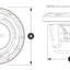 SUBWOOFER 10in - 250mm JL AUDIO M6 - 10IB - S - GWGW - I - 4 LED - για σκάφη αναψυχής - Ναυτιλιακός εξοπλισμός - Stefanou Marine