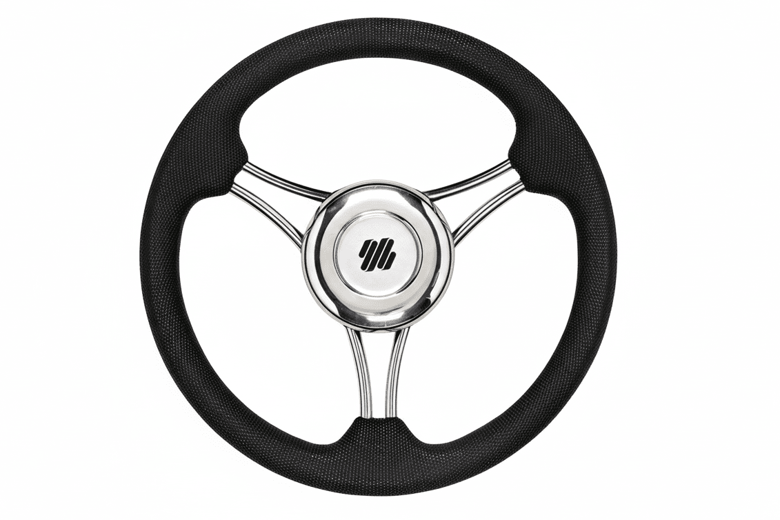 Τιμόνι V21 - 35cm - για σκάφη αναψυχής - Ναυτιλιακός εξοπλισμός - Stefanou Marine