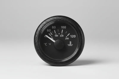 ViewLine Coolant Temperature Gauge 52mm VDO - για σκάφη αναψυχής - Ναυτιλιακός εξοπλισμός - Stefanou Marine